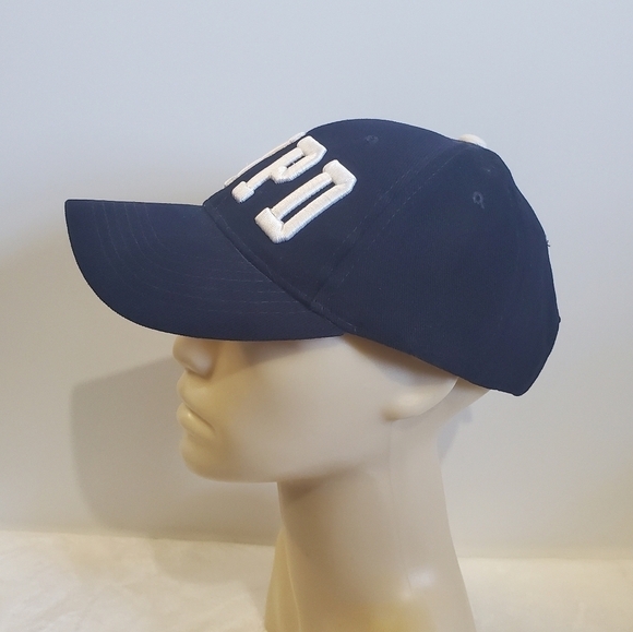 NYPD God Bless America By Colosseum White Navy Blue Baseball Hat Cap - Picture 4 of 14